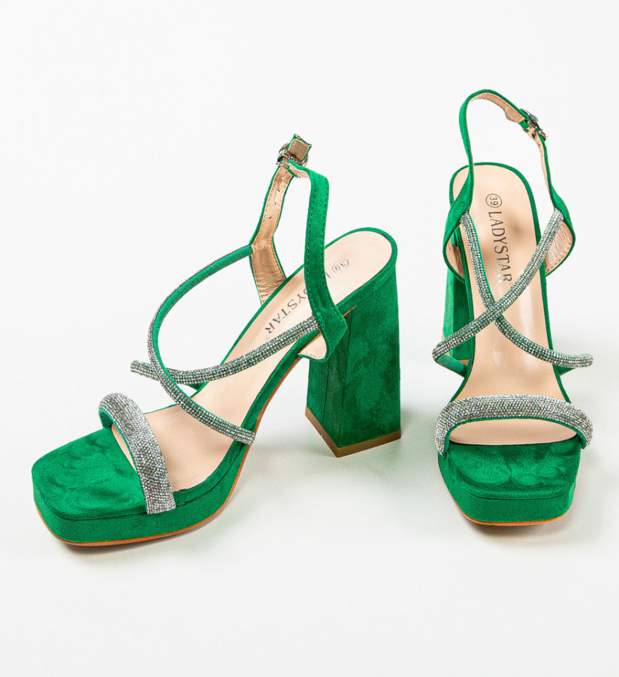 Sandale dama Boots Verzi - Img 3