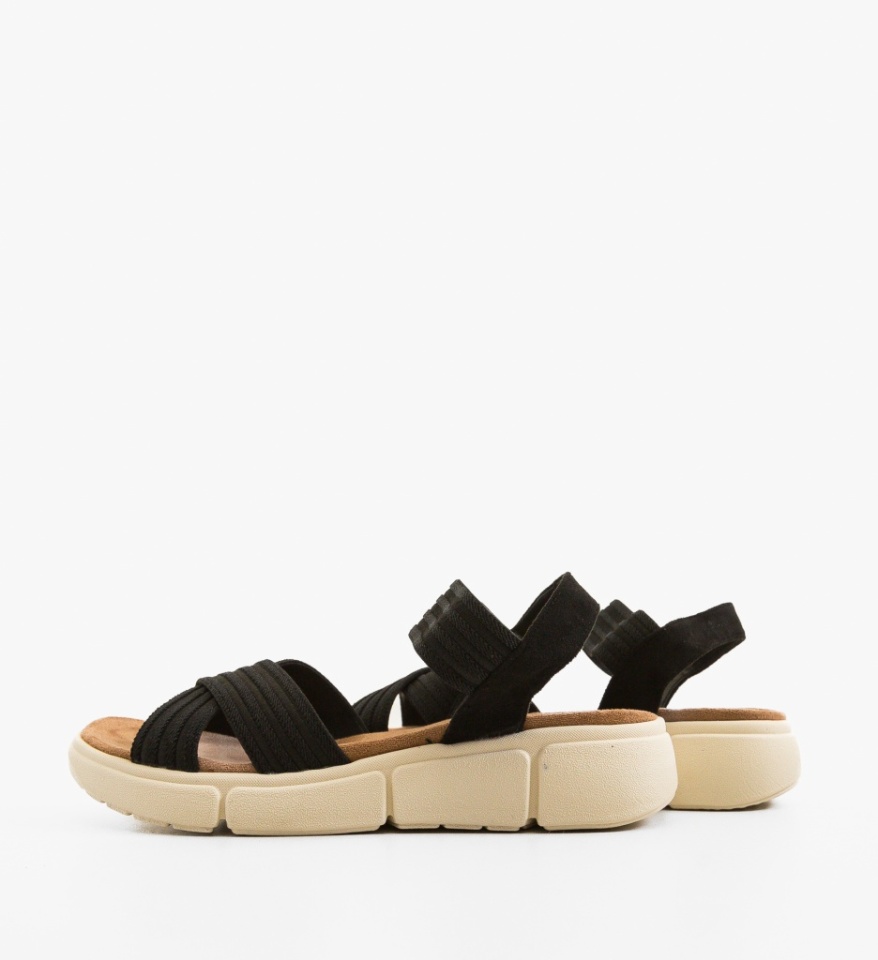 Sandale dama Raduku Negre - Img 2