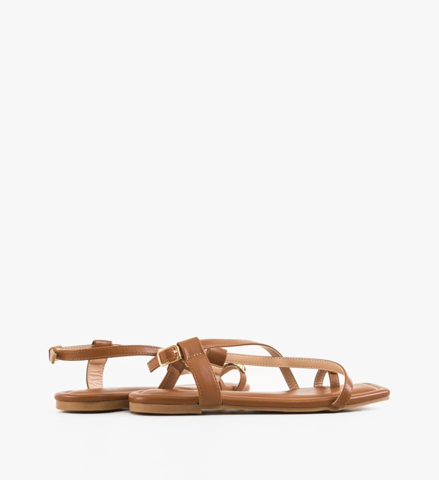 Sandale dama Yusti Camel - Img 4