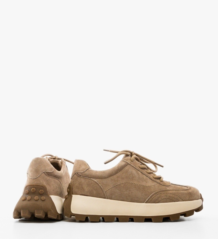 Sneakers dama Amper Khaki - Img 3
