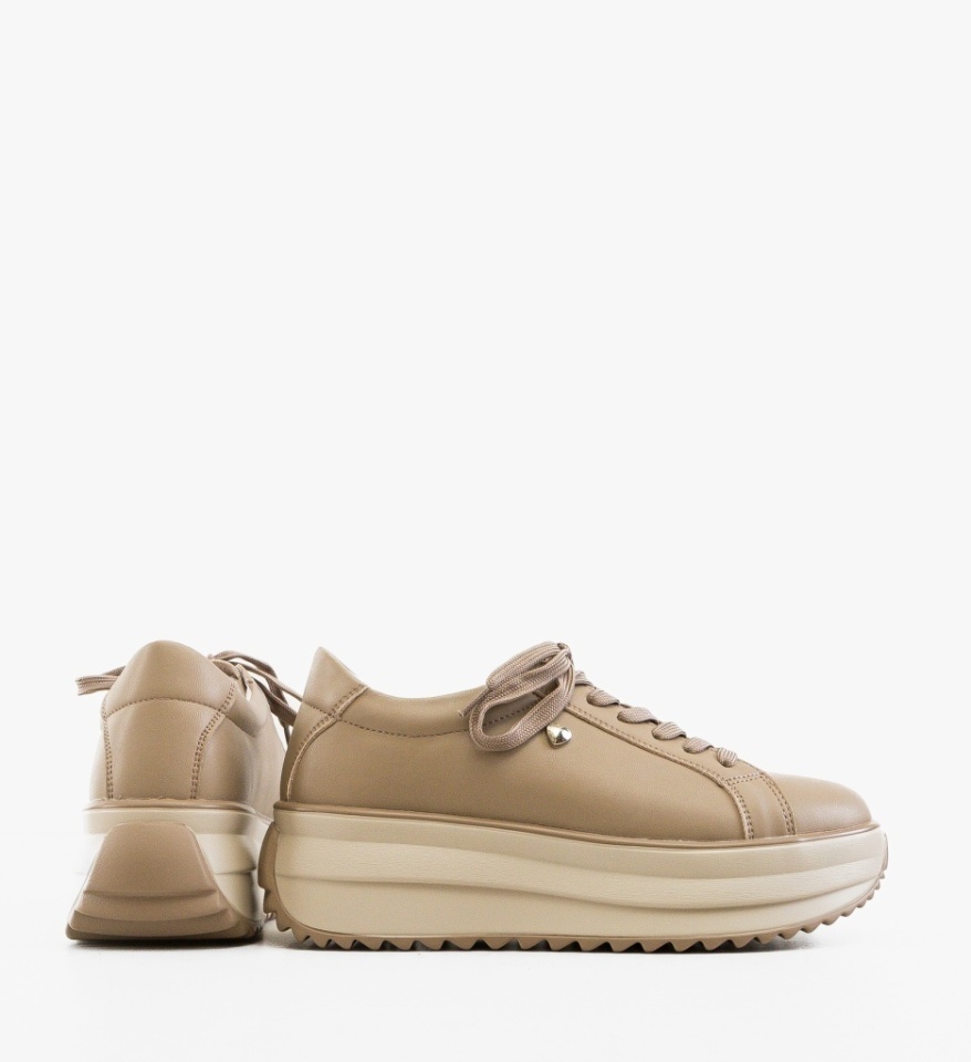 Sneakers dama Arioami Khaki - Img 5