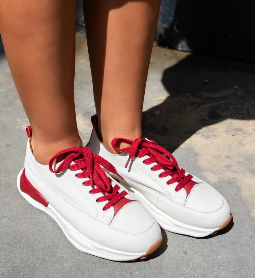 Sneakers dama Bailey Bej 2 - Img 3