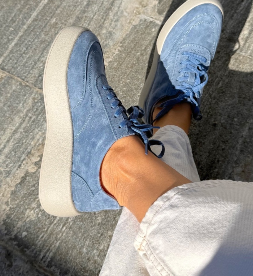 Sneakers dama Brittni Albastri - Img 6