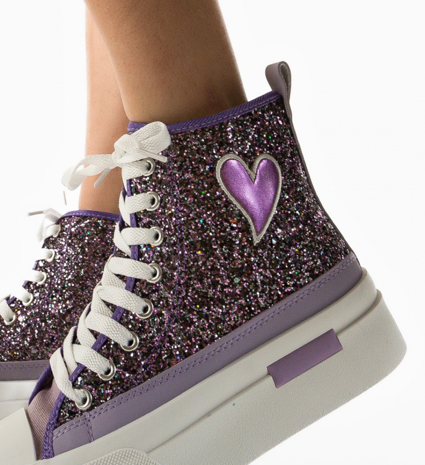 Sneakers dama Cuore Mov - Img 5
