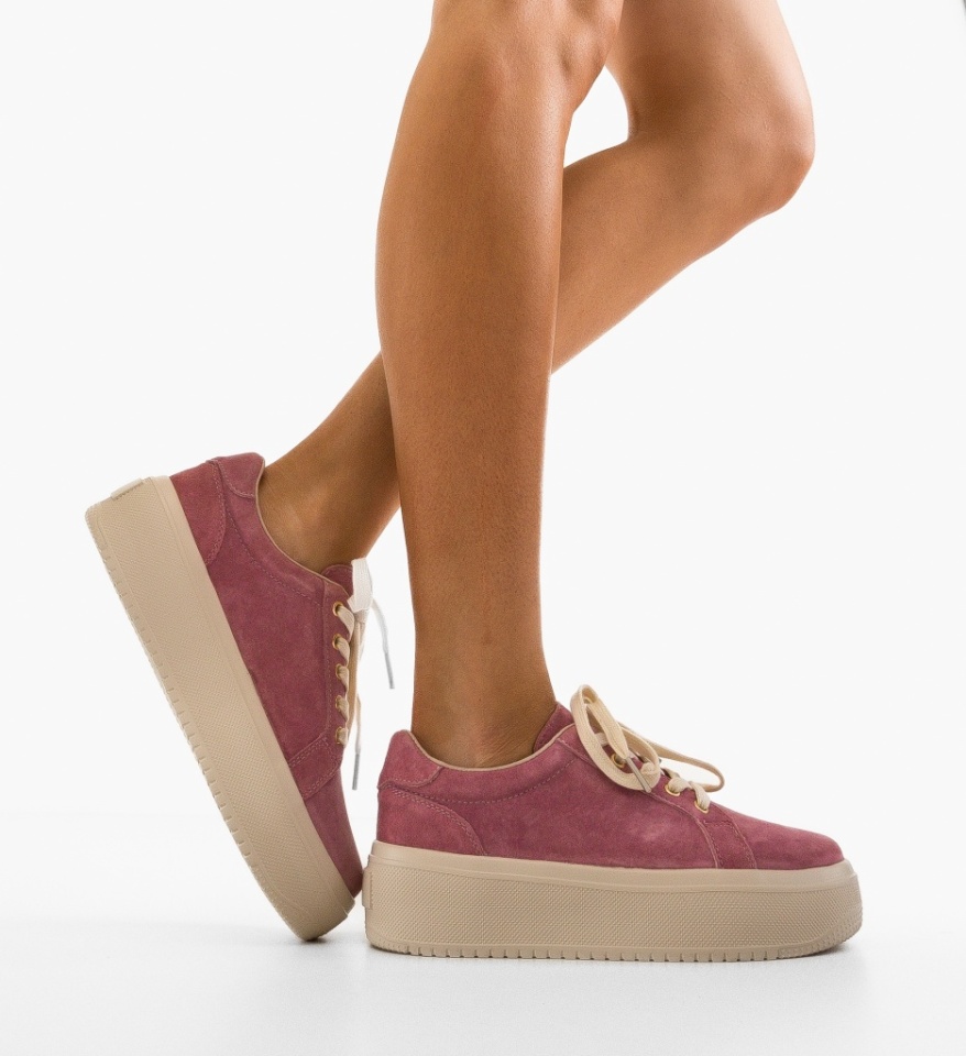 Sneakers dama Daravo Fuchsia - Img 7