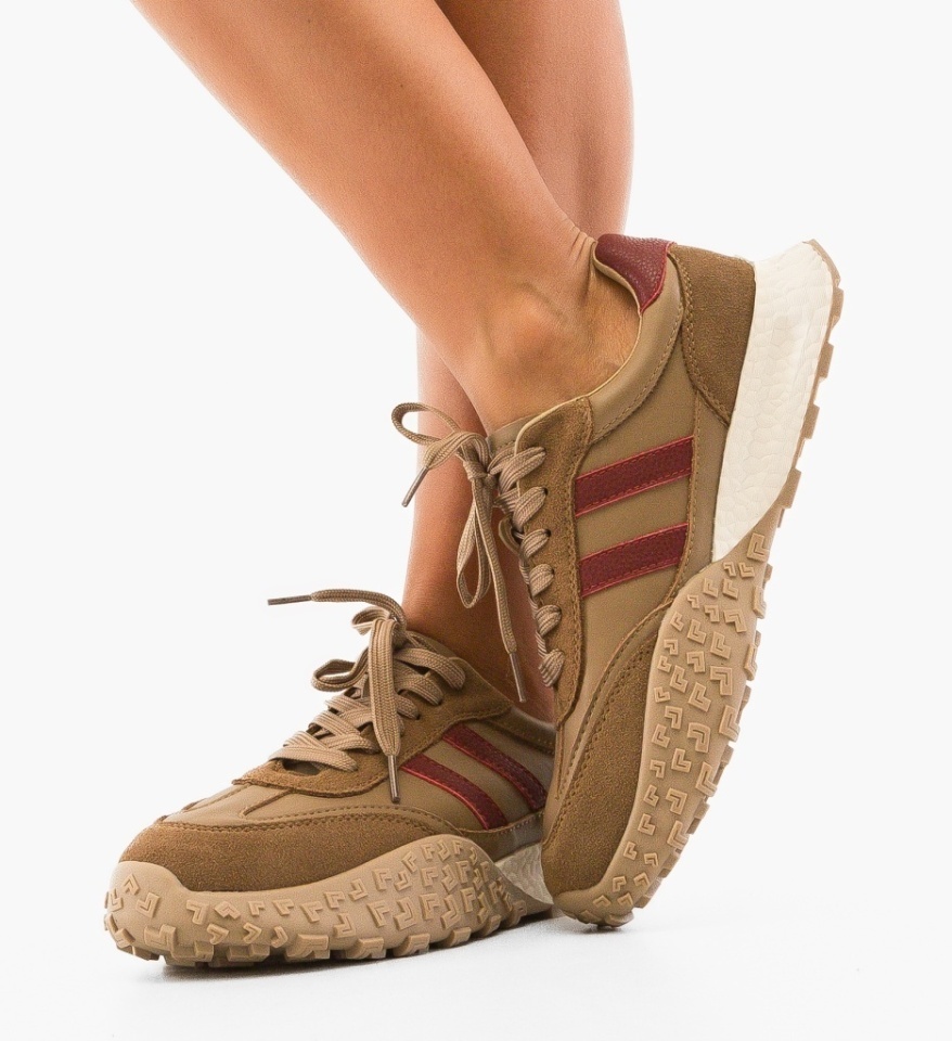 Sneakers dama Forale Khaki - Img 5