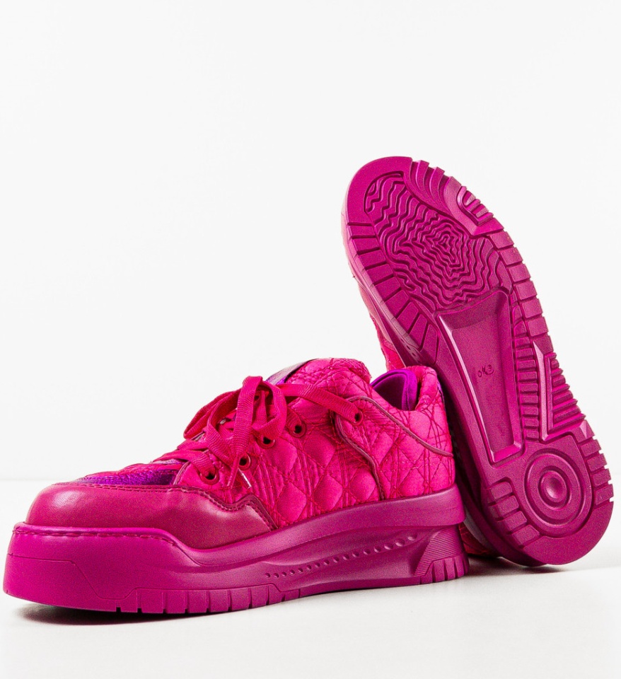 Sneakers dama Gaston Fuchsia - Img 4