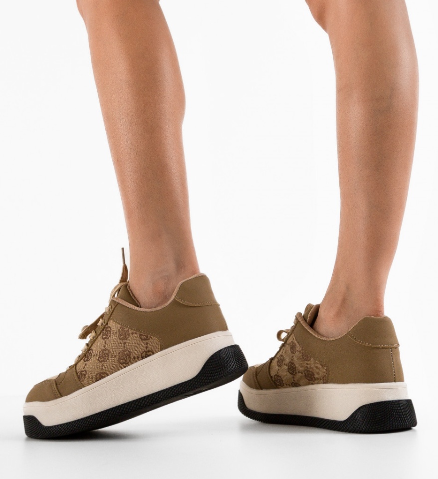 Sneakers dama Guett Khaki - Img 5
