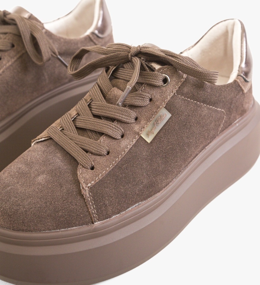 Sneakers dama Kamin Khaki - Img 5