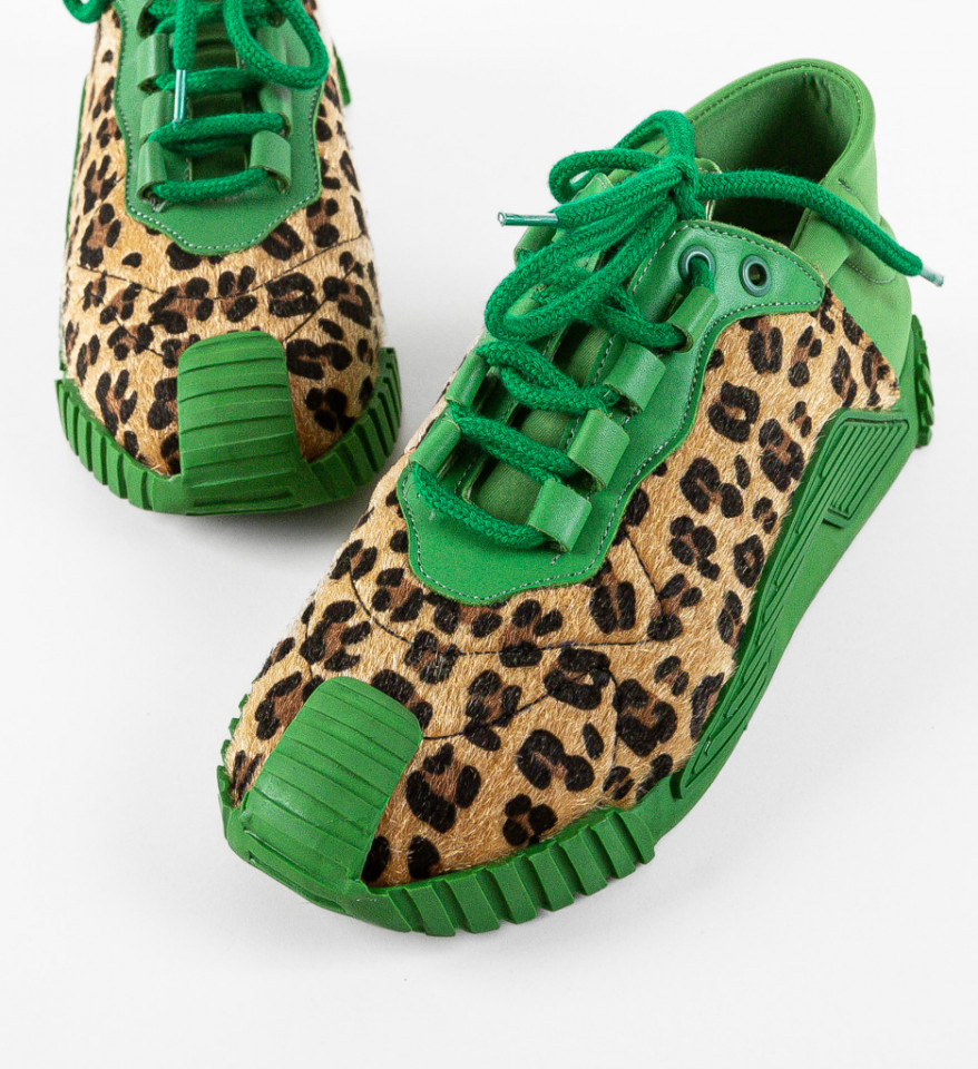 Sneakers dama Kofta Verzi - Img 2
