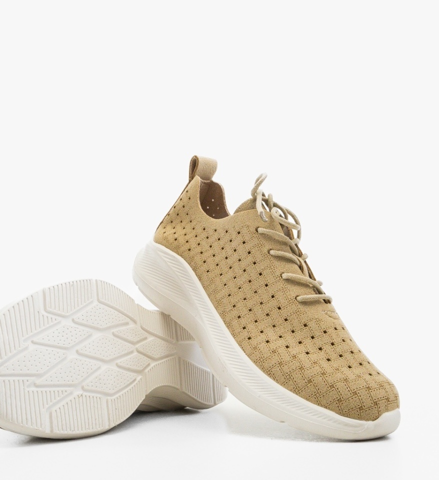 Sneakers dama Lau Khaki - Img 6