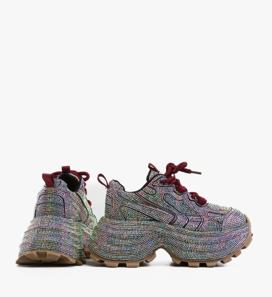 Sneakers dama Menne Gri - Img 3
