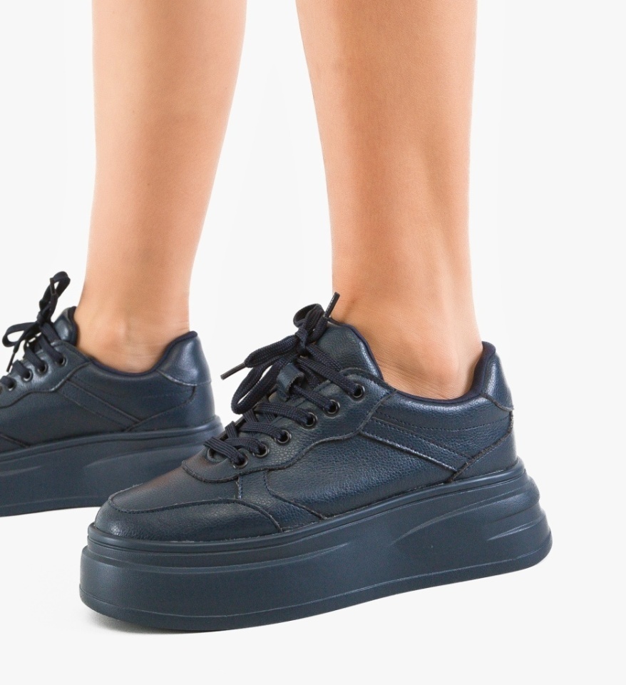 Sneakers dama Momda Bleumarin - Img 2