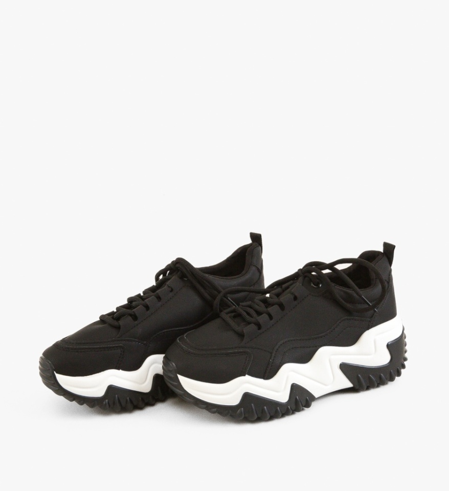 Sneakers dama Montaez Negri - Img 3
