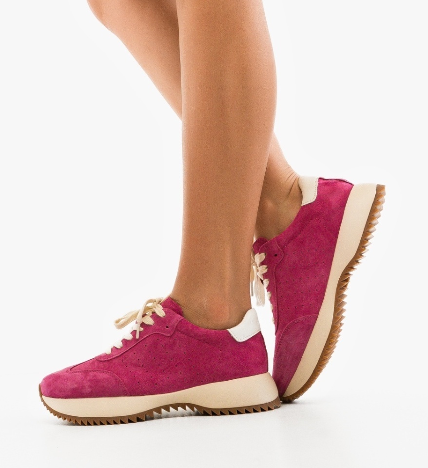Sneakers dama Mumbay Fuchsia - Img 3
