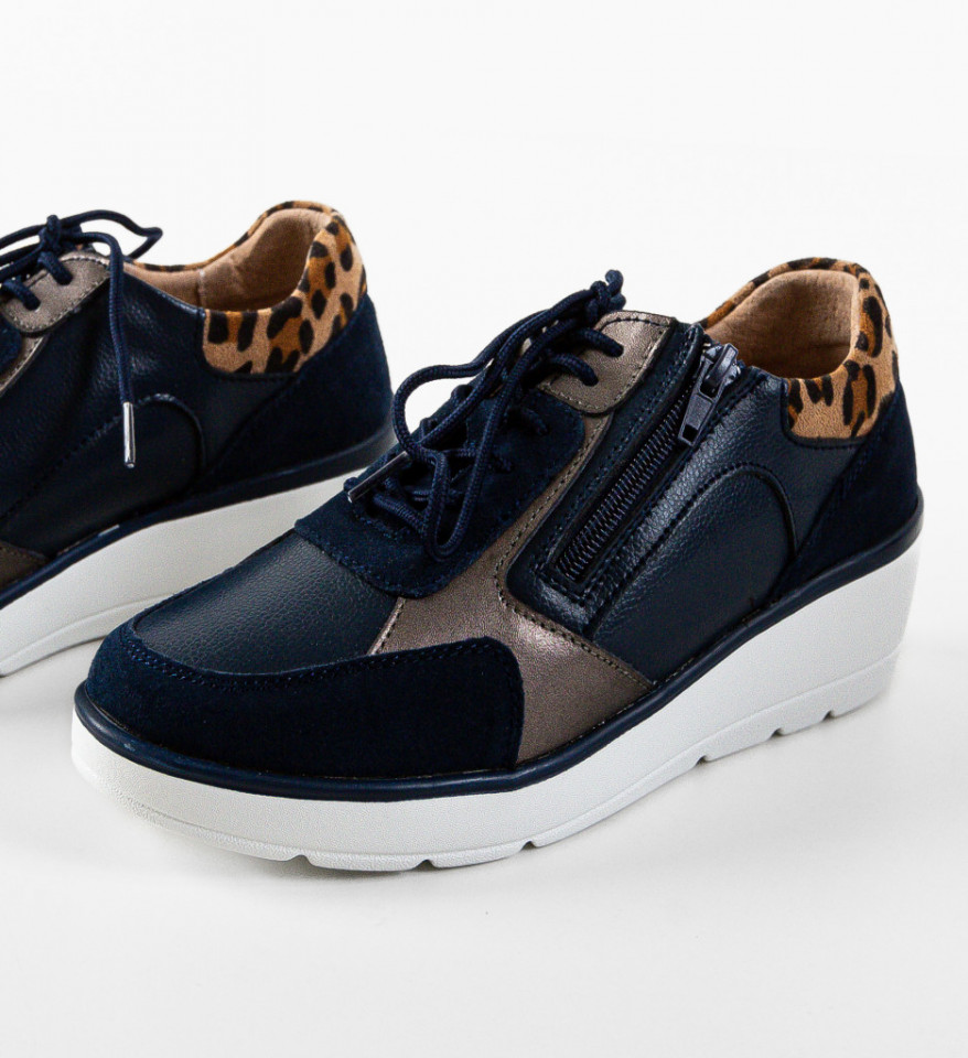 Sneakers dama Nysa Bleumarin - Img 2