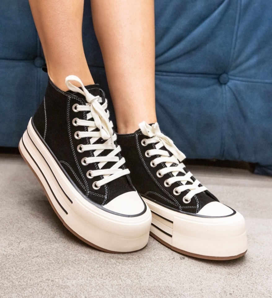 Sneakers dama Overse Negri - Img 3