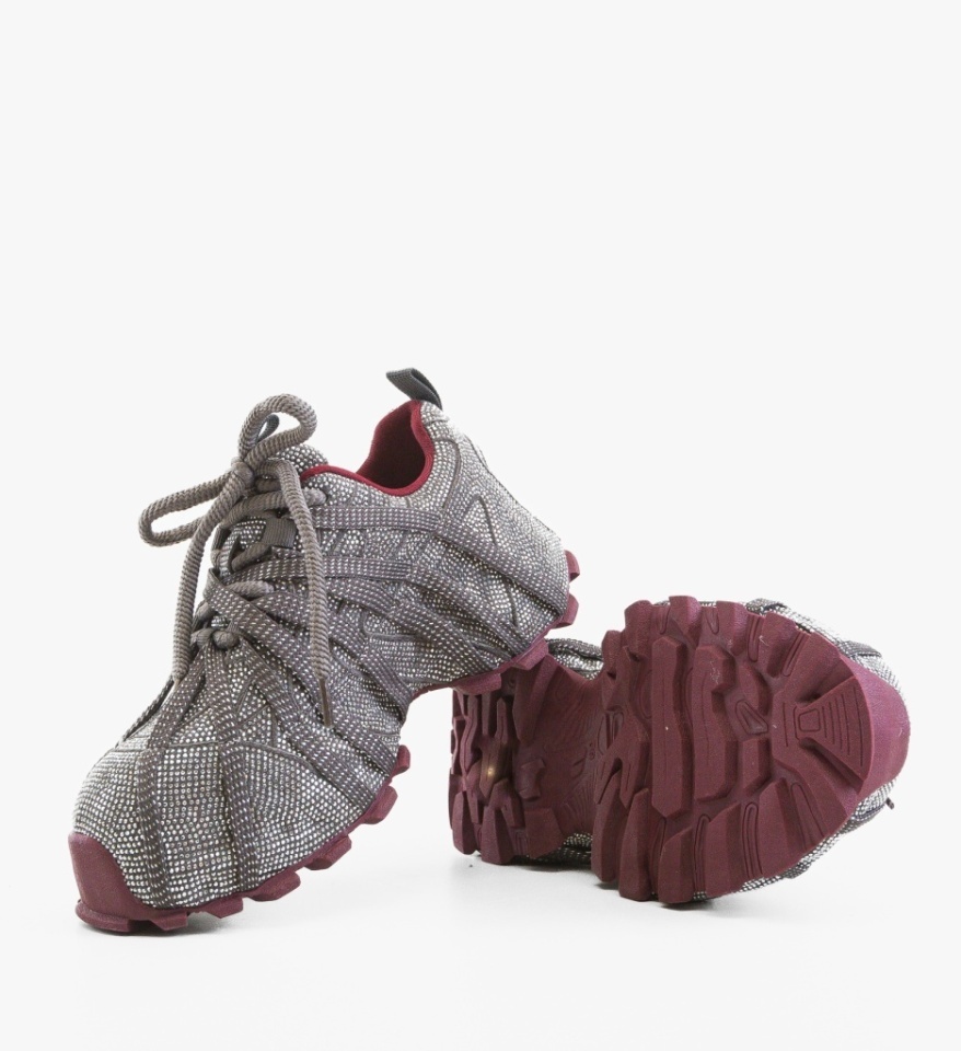 Sneakers dama Rodia Argintii - Img 2