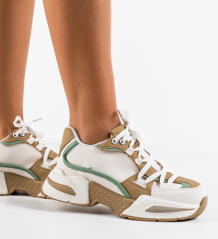 Sneakers dama Samir Khaki - Img 6