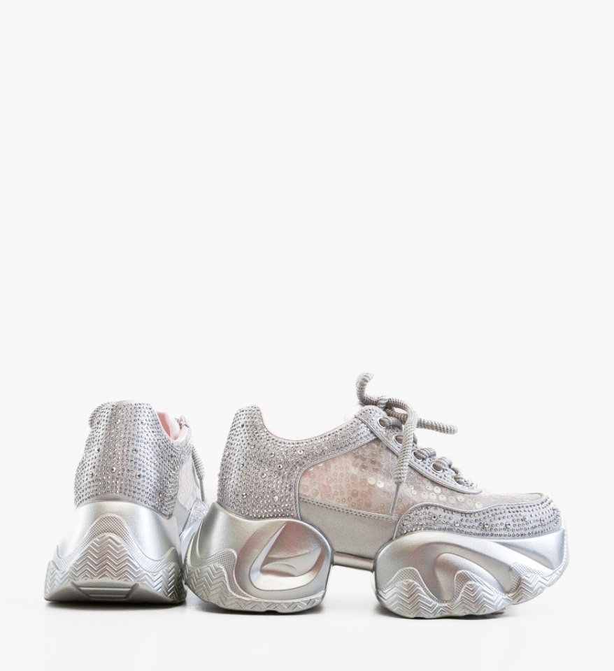 Sneakers dama Selery Gri - Img 3