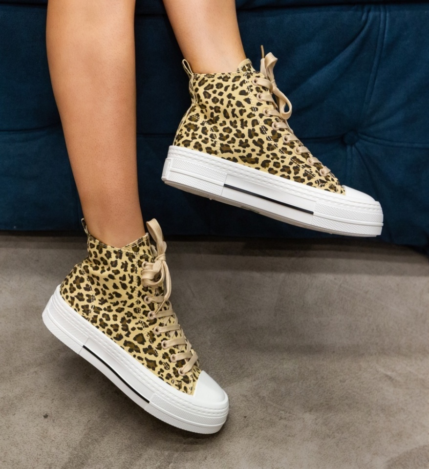 Sneakers dama Sketty Print - Img 2