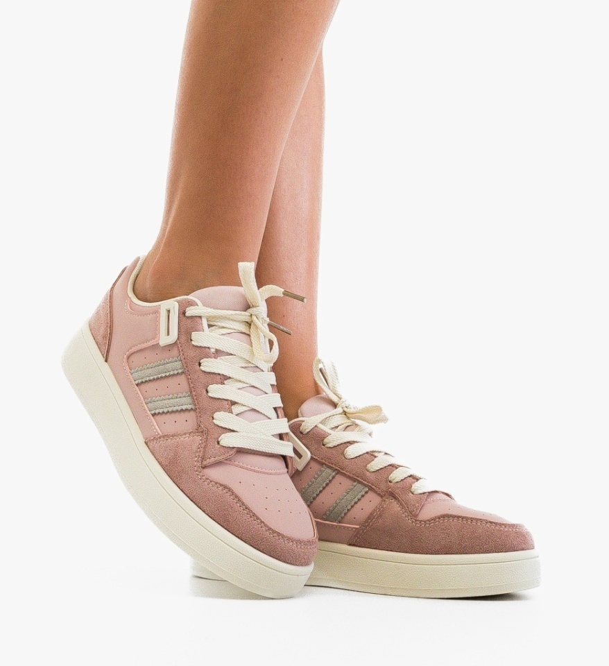 Sneakers dama Spring Roz - Img 2
