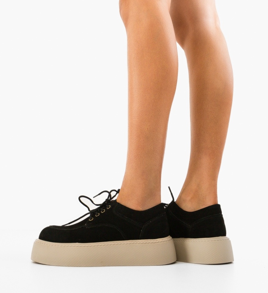Sneakers dama Sweep Negri - Img 5