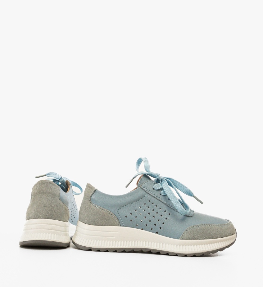 Sneakers dama Trybary Albastri - Img 2
