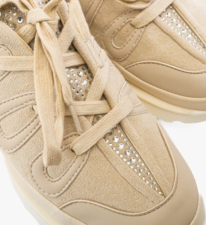 Sneakers dama Tyler Bej - Img 3