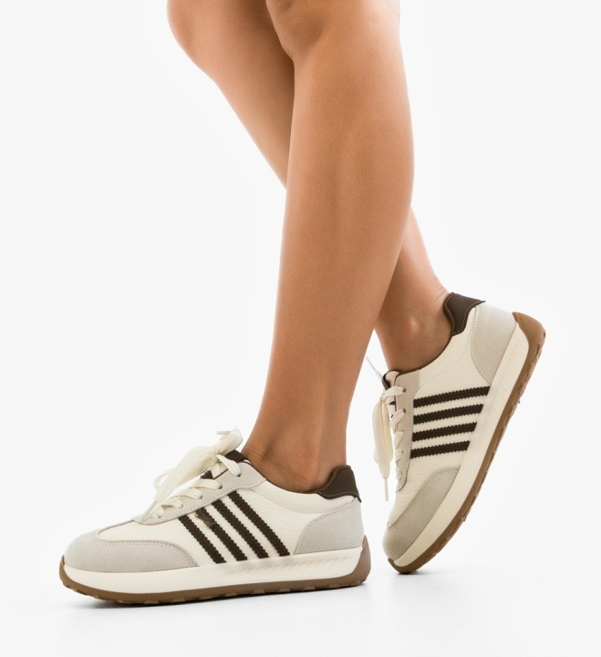 Sneakers dama Uffy Bej 2 - Img 6