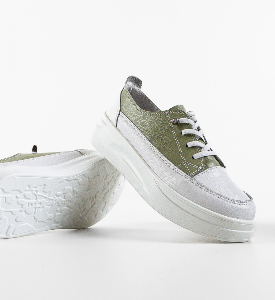 Sneakers dama Versec Verzi - Img 3