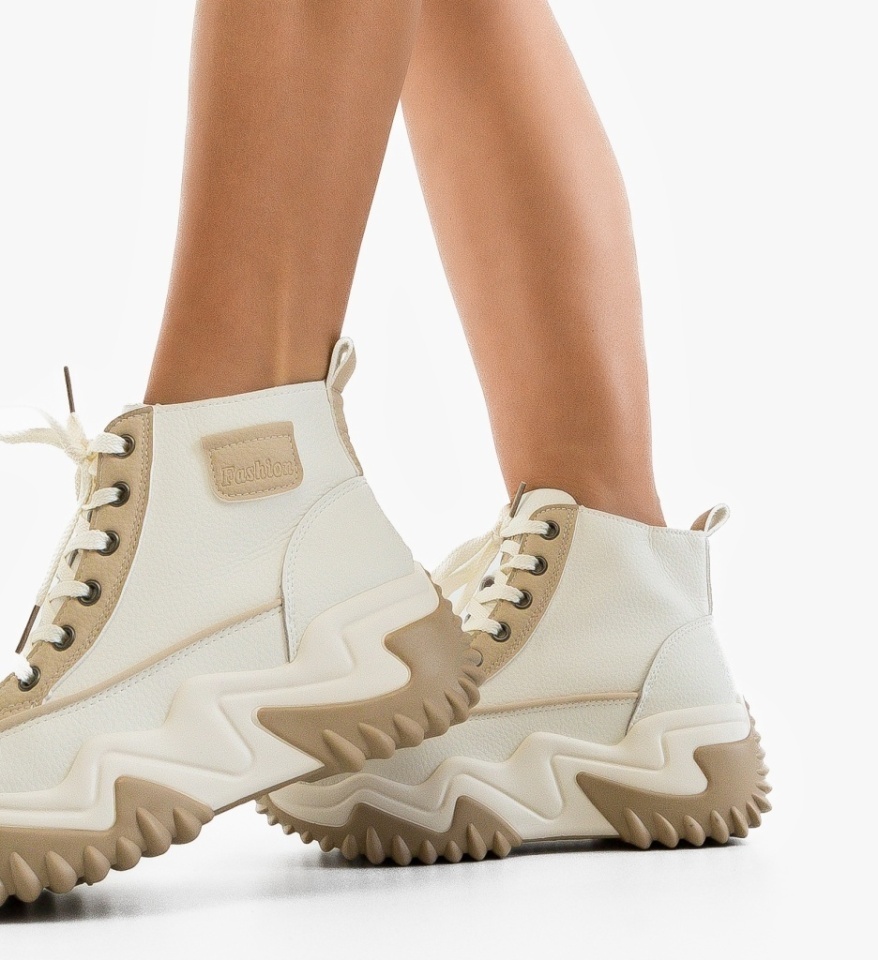 Sneakers dama Vevery Khaki - Img 6