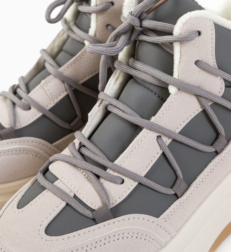 Sneakers dama Voldus Gri - Img 4