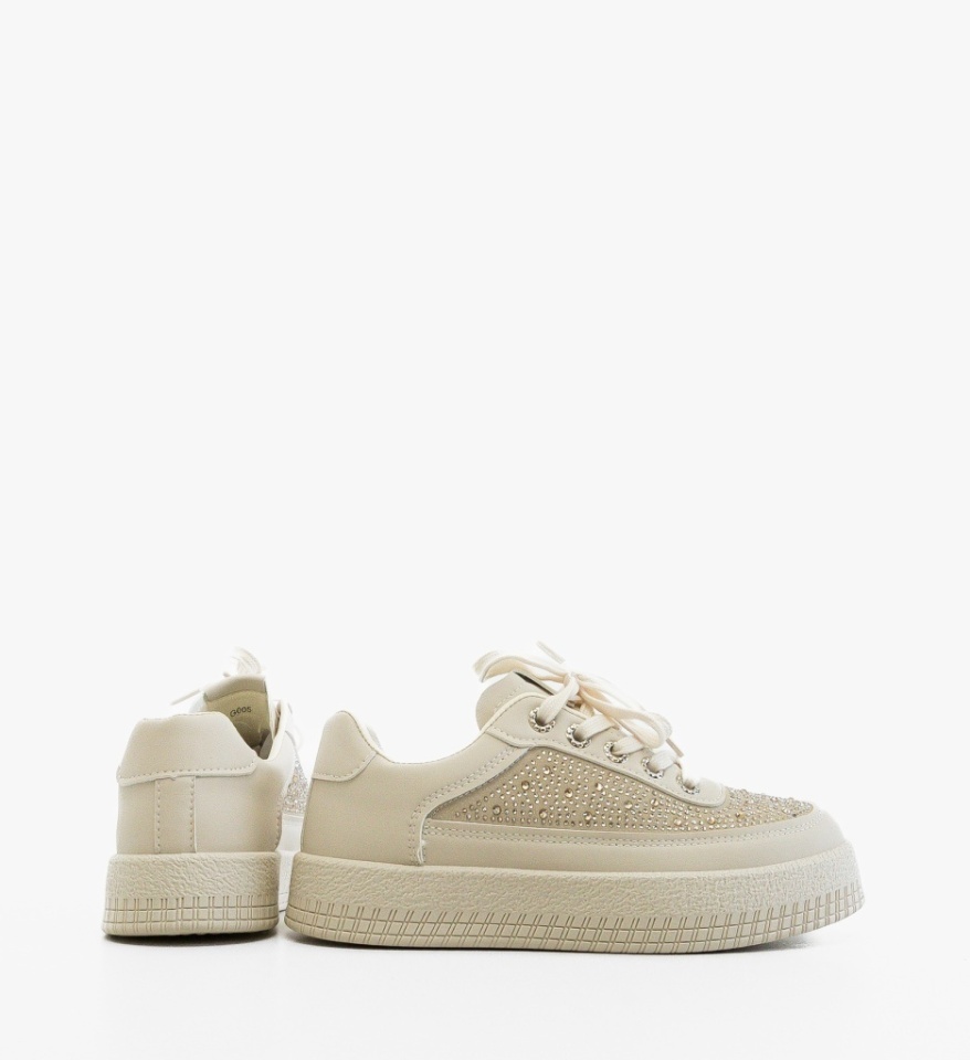 Sneakers dama Yahay Bej - Img 4