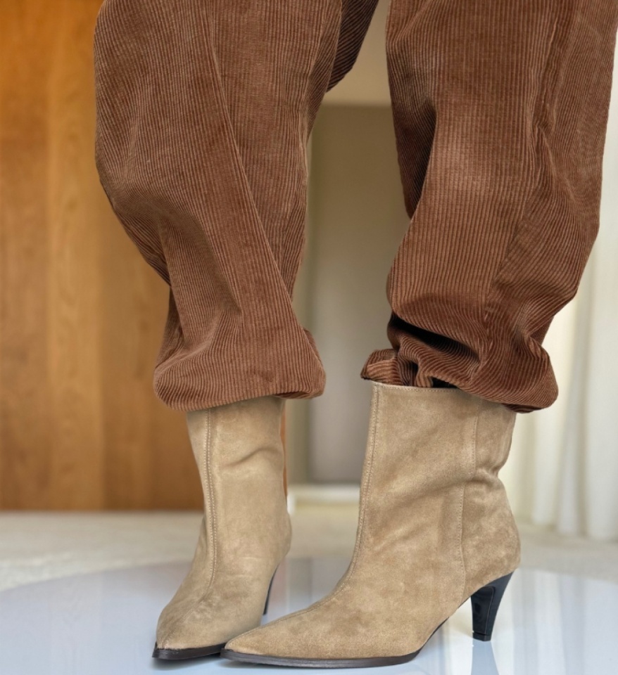 Botine dama Abble Bej - Img 7