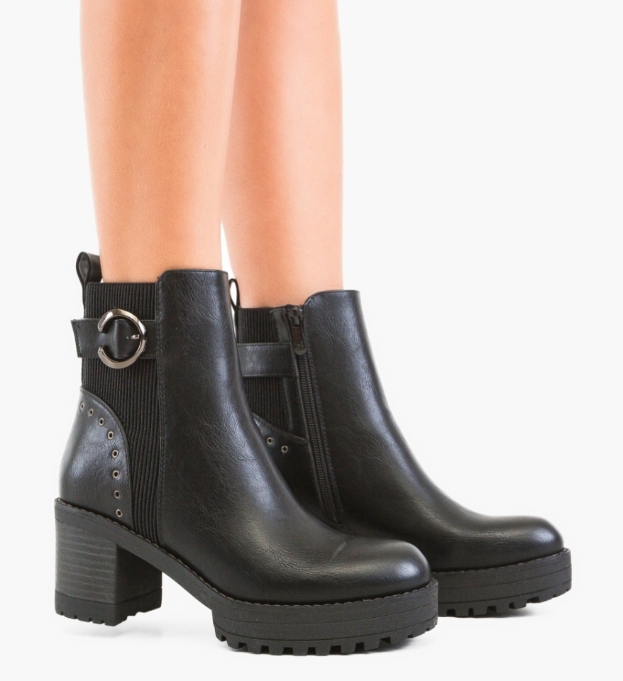 Botine dama Addis Negre - Img 6