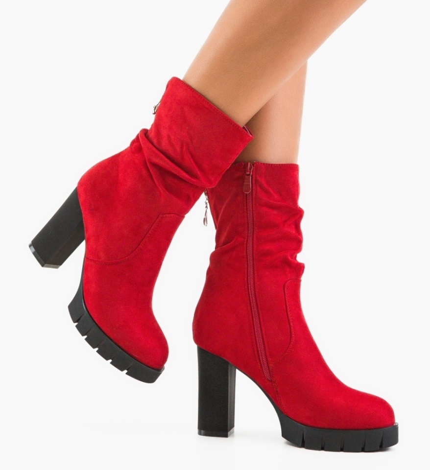 Botine dama Aluran Rosii - Img 4