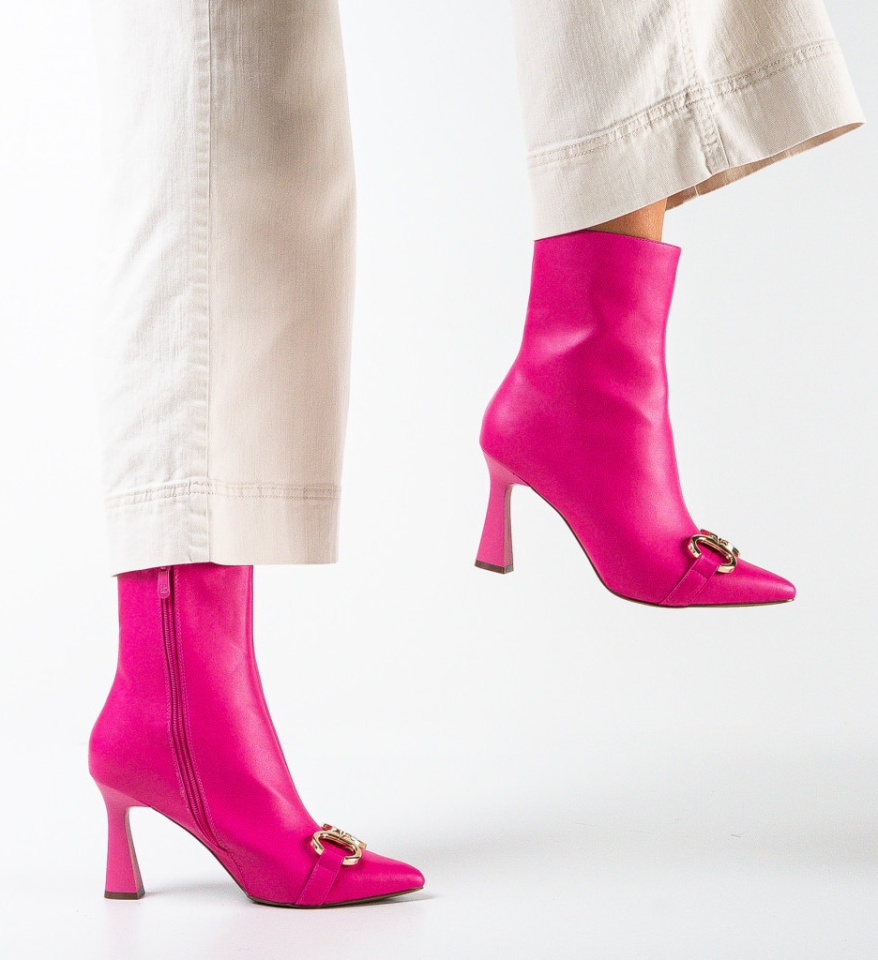 Botine dama Coates Fuchsia - Img 5