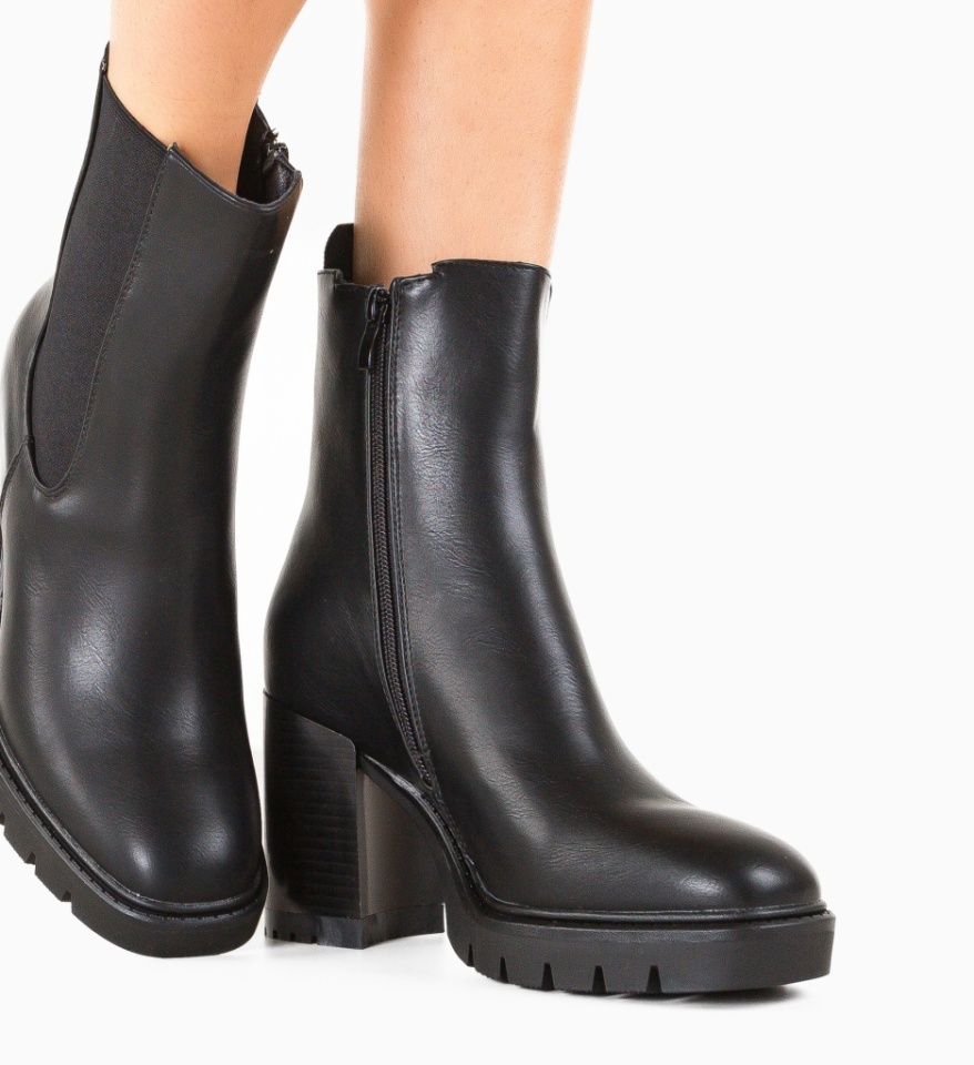Botine dama Gideon Negre 2 - Img 6