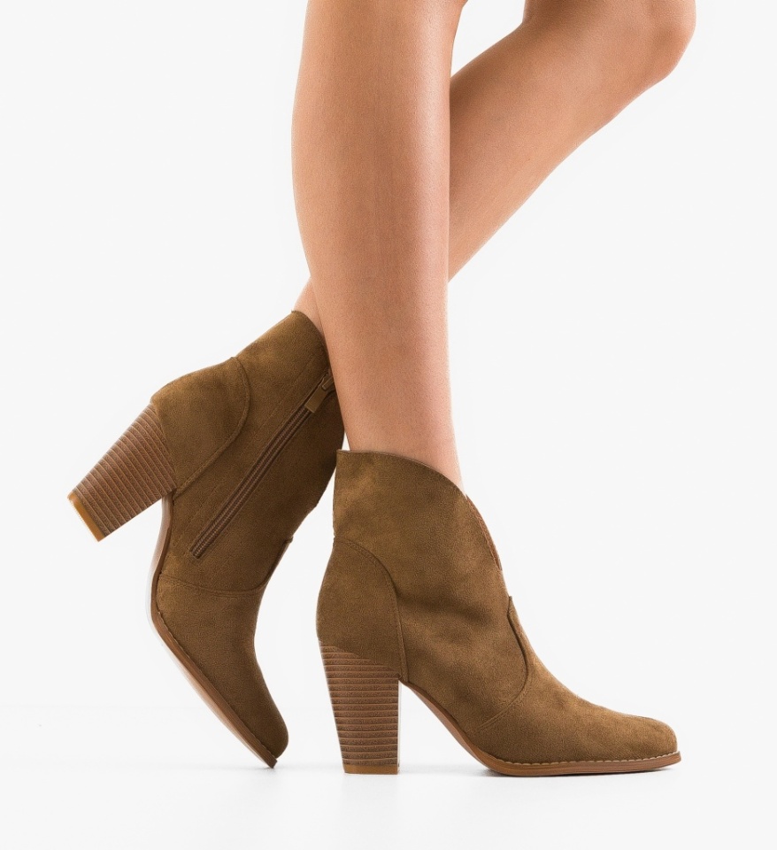 Botine dama Grace Khaki - Img 6