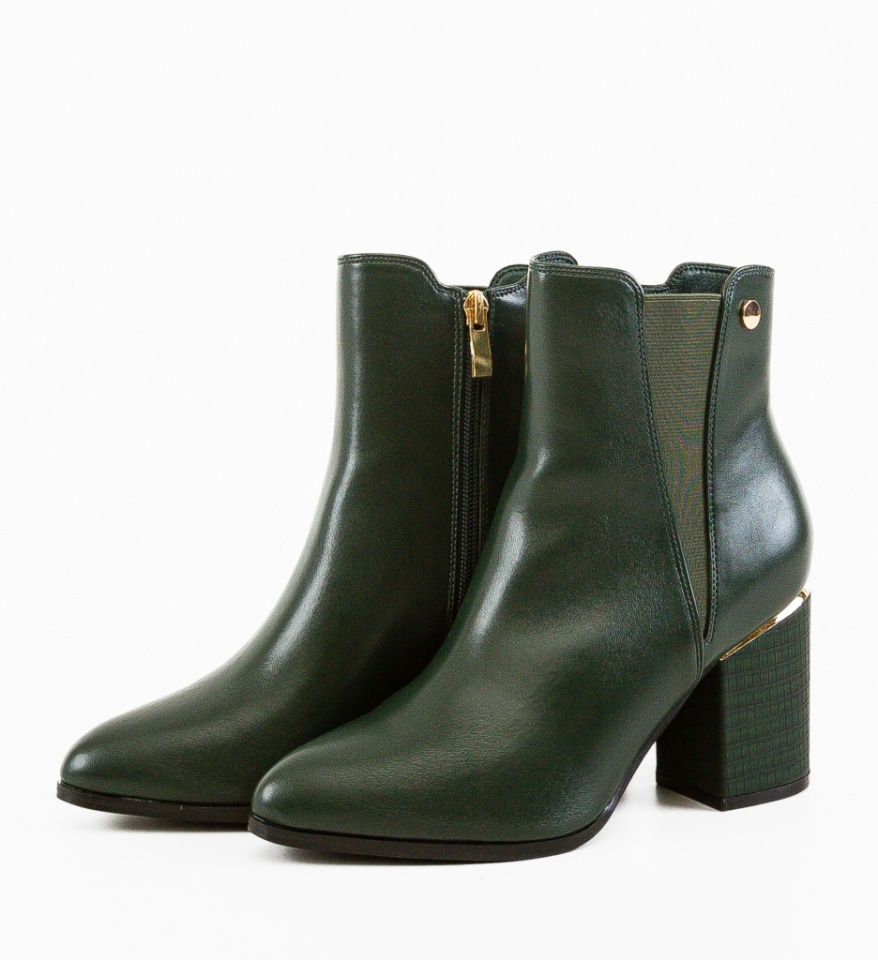 Botine dama Inimay Verzi - Img 3