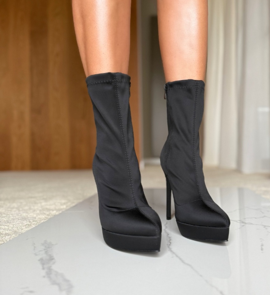 Botine dama Jahoi Negre - Img 11