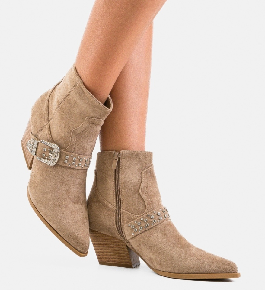 Botine dama Merra Khaki - Img 4