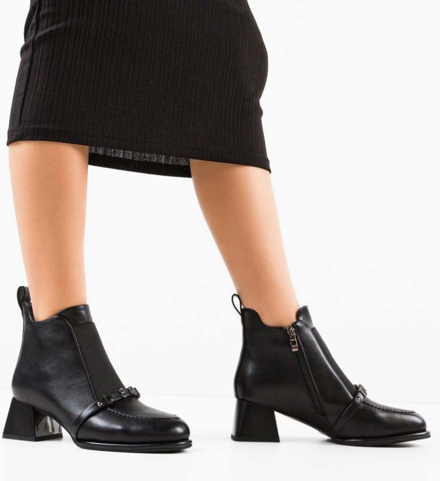 Botine dama Myouy Negre - Img 7