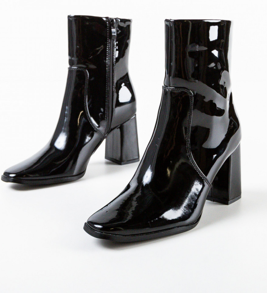 Botine dama Rafino Negre - Img 3
