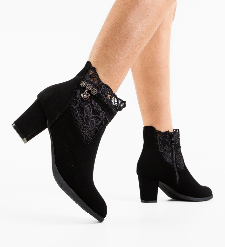 Botine dama Shah Negre - Img 4