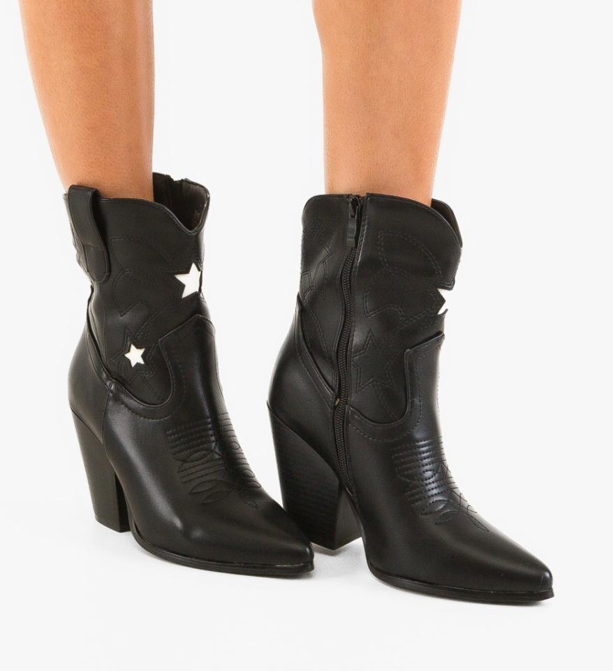 Botine dama Vanna Negre - Img 7