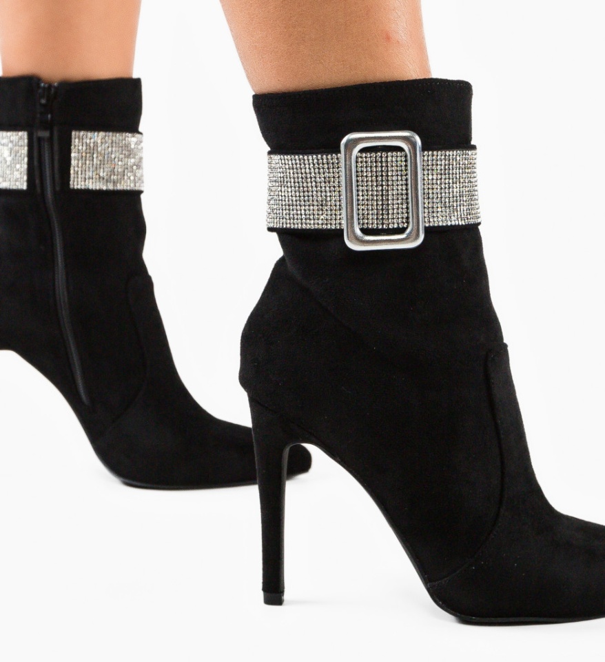 Botine dama Wagne Negre - Img 4