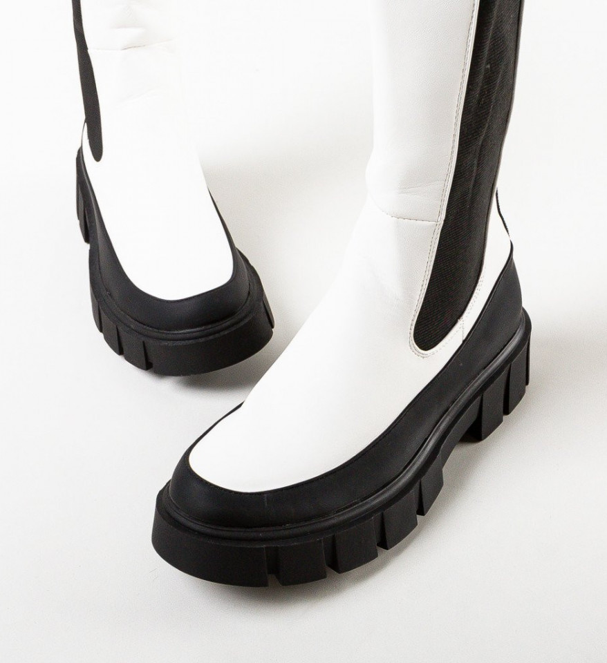 Cizme dama Caoimhe Albe - Img 3