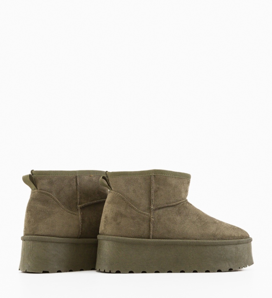 Cizme tip UG Latte Khaki - Img 3